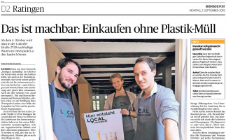 190902 Das ist machbar: Einkaufen ohne Plastik-Müll